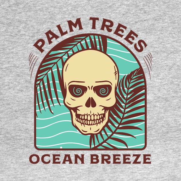 Palm trees ocean breeze by DeviAprillia_store